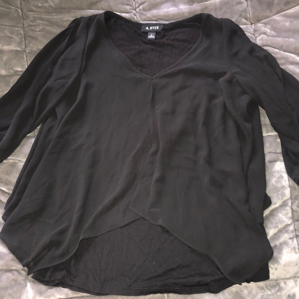Dressy Black Blouse